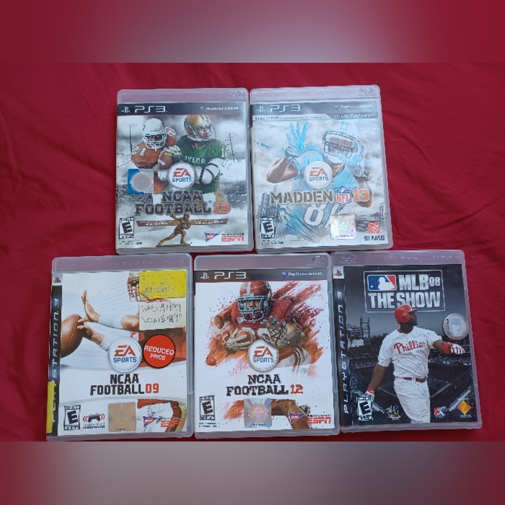 Playstation 3 Video Games Sports Collection